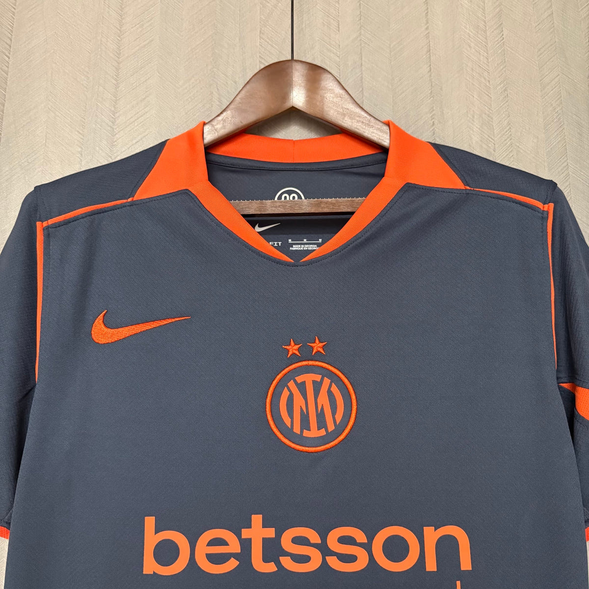 Inter de Milão 2025/26 Third – detalhe frontal