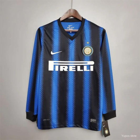 Inter de Milão 2010/11 Home manga longa — frente