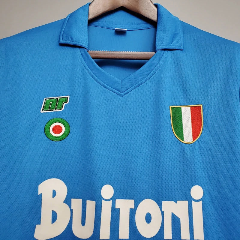 Napoli 1987/88 Home – detalhe frontal