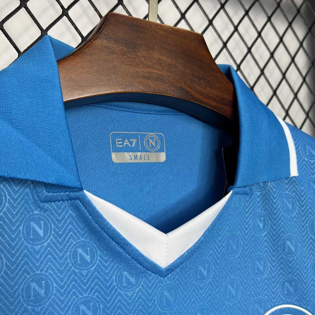 Napoli 2024/25 Home – detalhe frontal