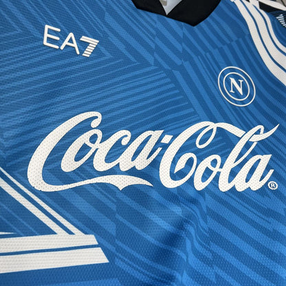Napoli 2024/25 Pré-jogo – detalhe frontal